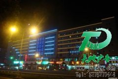 楼宇亮化让公司的夜晚变得更加具有个性化